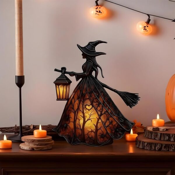 Halloween Gothic Witch Night Light