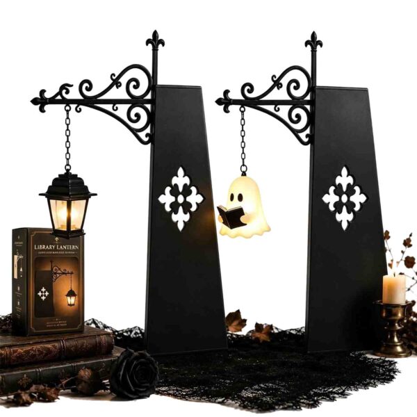 Library Lantern-Decorative Bookshelf Lighting