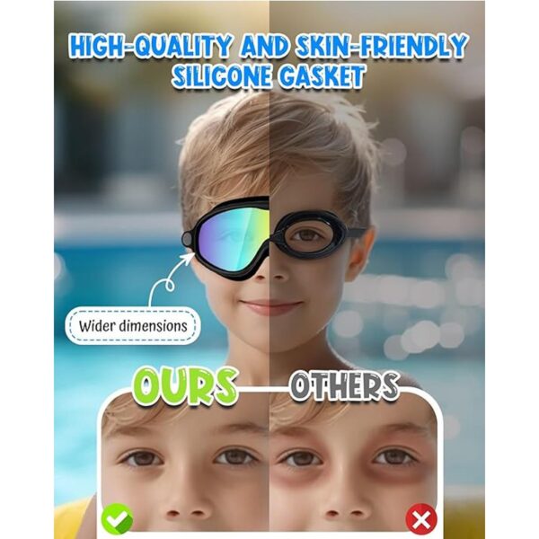 2 Pack Kids Swim Goggles