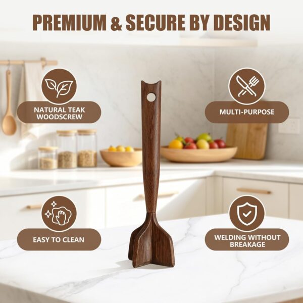 Wooden Meat Chopper