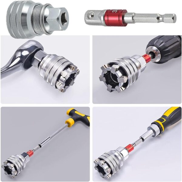 Multi-Function Universal Socket Wrench Tool