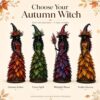 Enchanted Autumn Witch Figurine