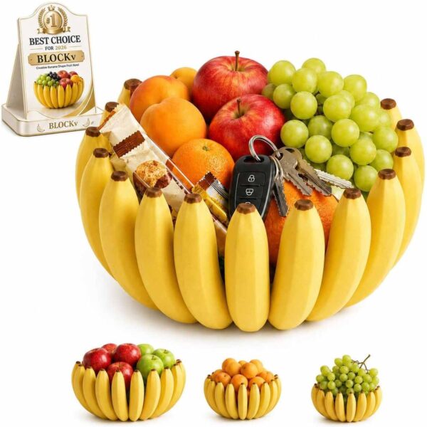 Banana Shape Fruit Bowl