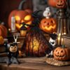 Halloween Gothic Witch Night Light