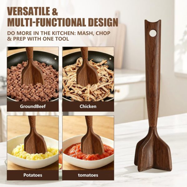 Wooden Meat Chopper