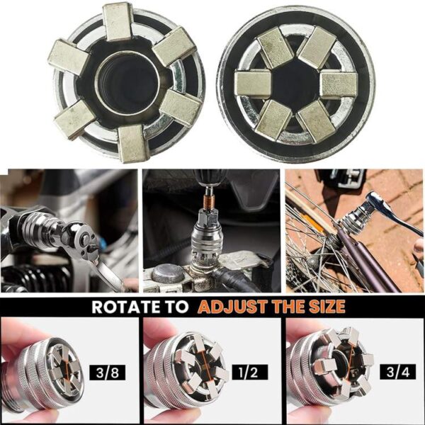 Multi-Function Universal Socket Wrench Tool