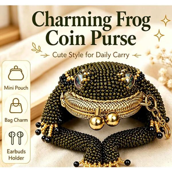 Charming Frog Coin Purse
