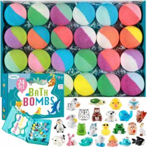 O1CN01IUveTz1zqsuOfPHig_!!2208658056766-0-cib 24 Pack Kids Bath Bombs with Toys