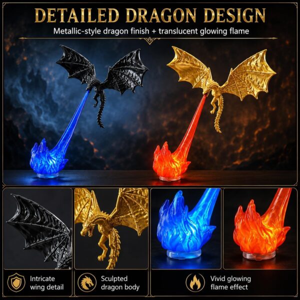 715Y149Q9CL._AC_SL1254_ Dragon Bookshelf Nook Light